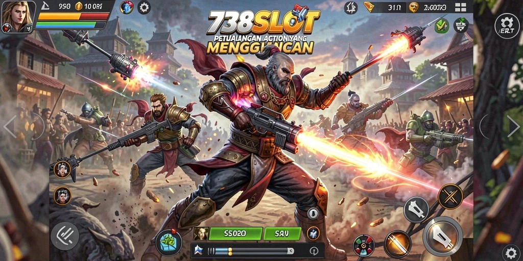 Gameplay seru dan menantang di 738SLOT.