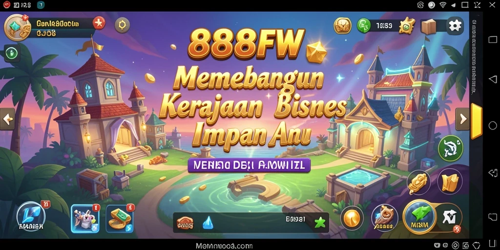 Gameplay mendalam dan menantang dalam membangun kerajaan bisnis.