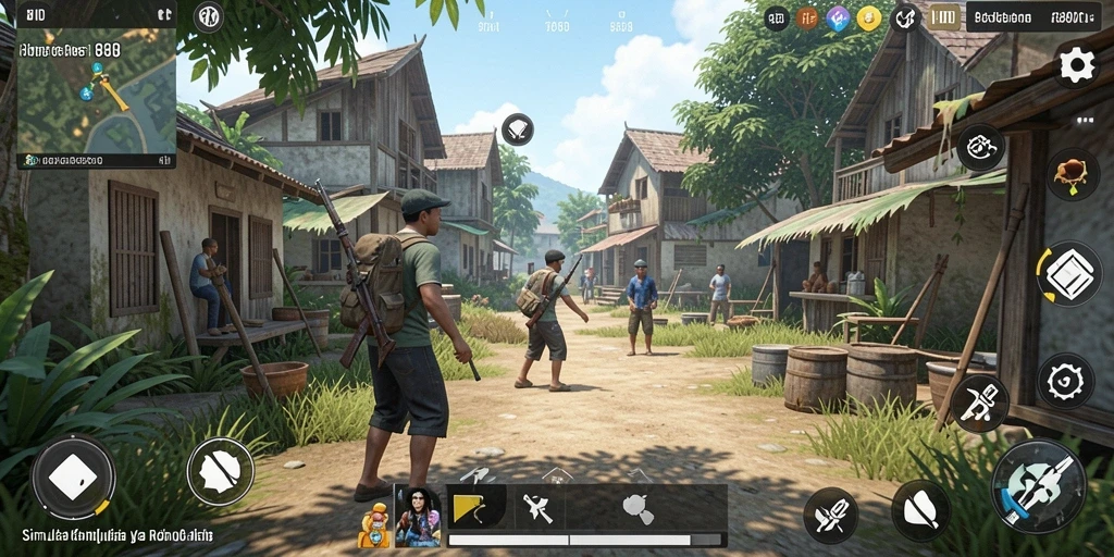 Tampilan gameplay 88ID yang menarik dengan detail yang memukau.