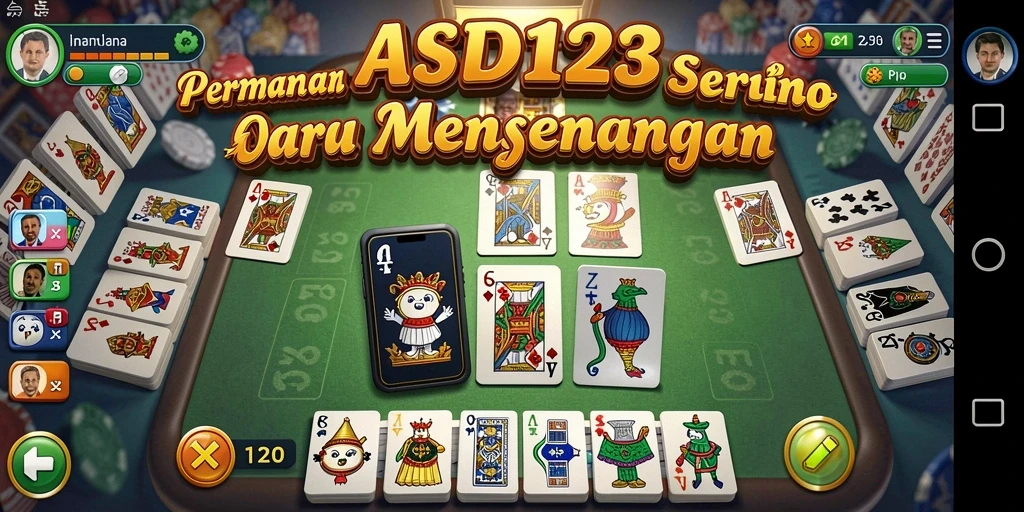 Gameplay seru dalam aplikasi Domino ASD123 dengan grafis yang menarik.