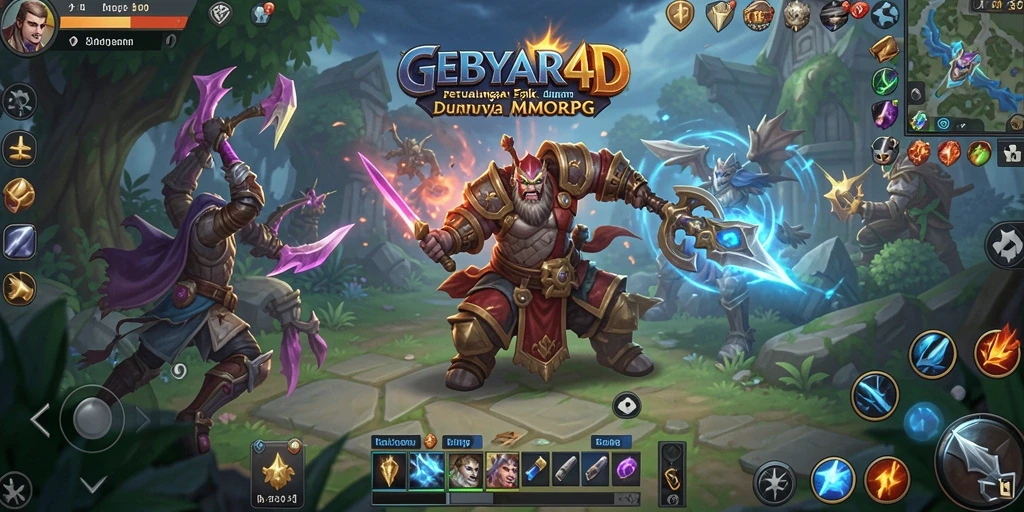 Tampilan gameplay nyata di GEBYAR4D yang menarik dan interaktif.
