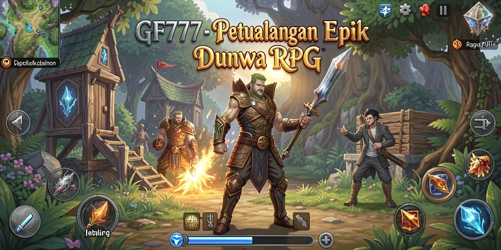 Tampilan gameplay RPG GF777 yang menegangkan dan penuh keseruan.