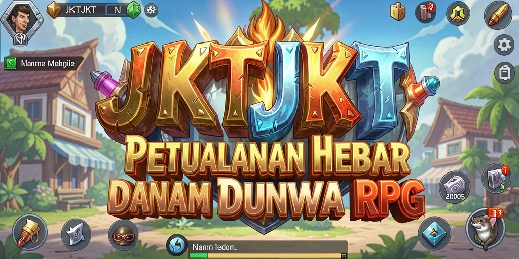 Gameplay menarik dalam dunia RPG JKTJKT yang penuh petualangan.