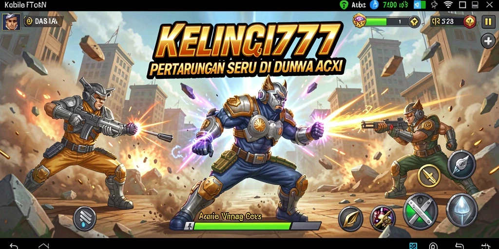 Screenshot gameplay KELINCI777 yang menunjukkan pertarungan yang mendebarkan.