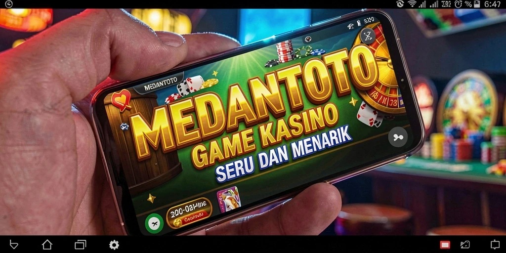 Tampilan gameplay MEDANTOTO yang mendebarkan dan interaktif.