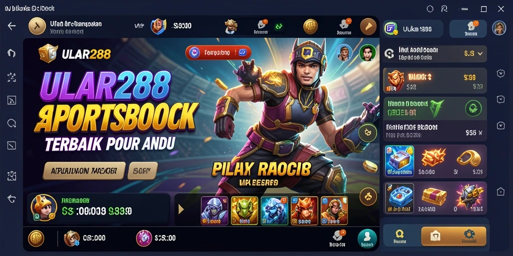 Tampilan gameplay yang menarik pada aplikasi Sportsbook ULAR288.