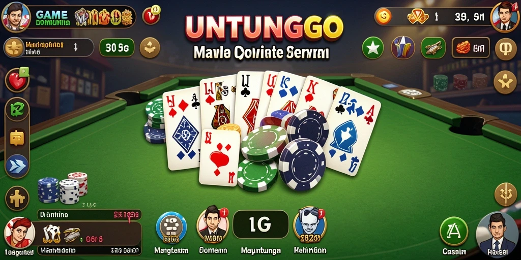 Tampilan gameplay UNTUNGGO yang mendebarkan dan penuh aksi.