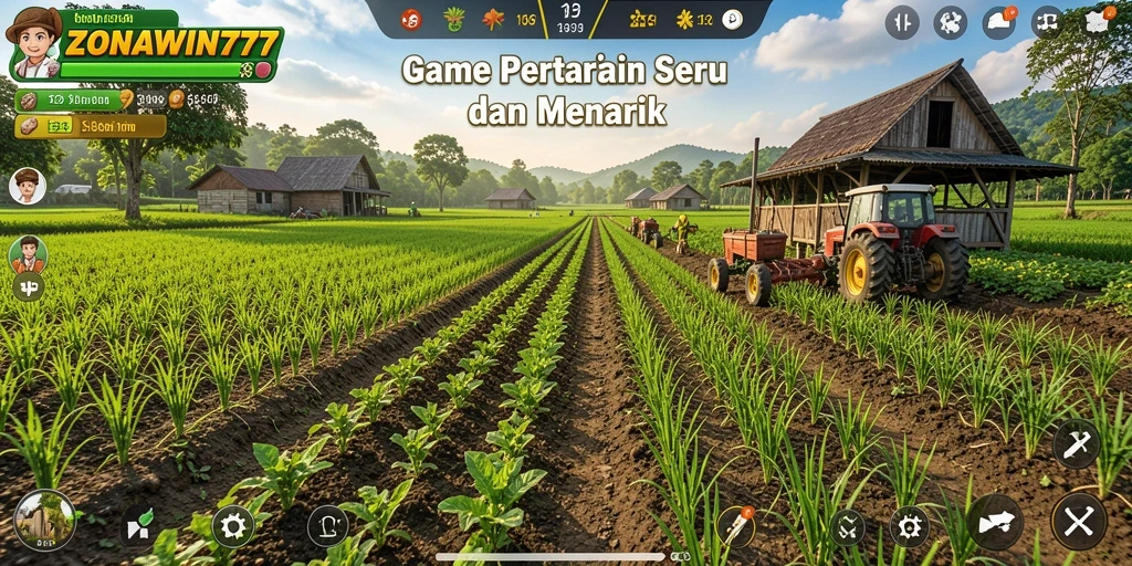 Tampilan gameplay ZONAWIN777 yang penuh warna dan interaktif.